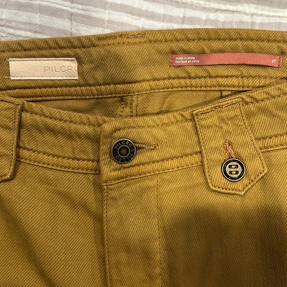 Pilcro by Anthropologie cotton/Rayon wide leg pants size 27 - Picture 4 of 4